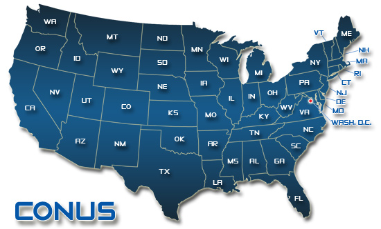 CONUS Map